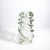 Modern Hand Blown Murano Vase Gomitolo in Clear With a Hint of Green For Sale - Image 3 of 11