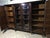 Empire Mahogany Bookcase Cabinets, 1970s, Set of 2 For Sale - Image 17 of 18