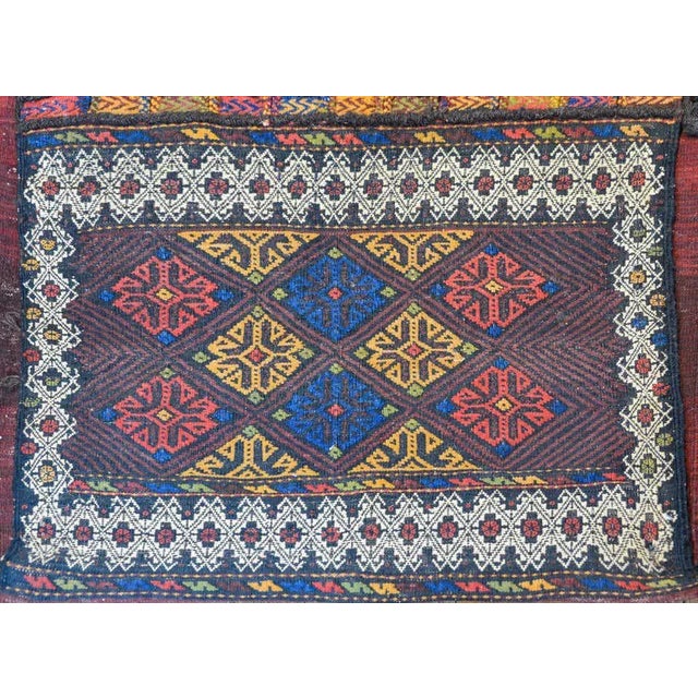 Textile Early 20th Century Shahsevan Saddle Bag For Sale - Image 7 of 10