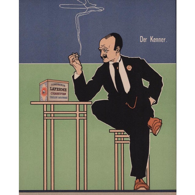 Fritz Rehm, Der Kenner, 1898, Lithograph For Sale - Image 3 of 13