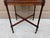 Early 20th Century Berkey & Gay Mahogany Faux Bamboo Two-Tier Side Table For Sale - Image 10 of 14