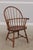 1980s Set of 6 Hitchcock Oak Windsor Style Dining Room Chairs For Sale - Image 5 of 18