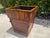 Vintage Bamboo & Wood Square Cachepot / Planter Stand – British Colonial Palm Beach Style For Sale In Naples, FL - Image 6 of 11