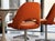 Orange 72 U Conference or Side Chairs in Kvadrat Fabric by Eero Saarinen for Knoll Inc. / Knoll International, 1960s, Set of 6 For Sale - Image 8 of 11