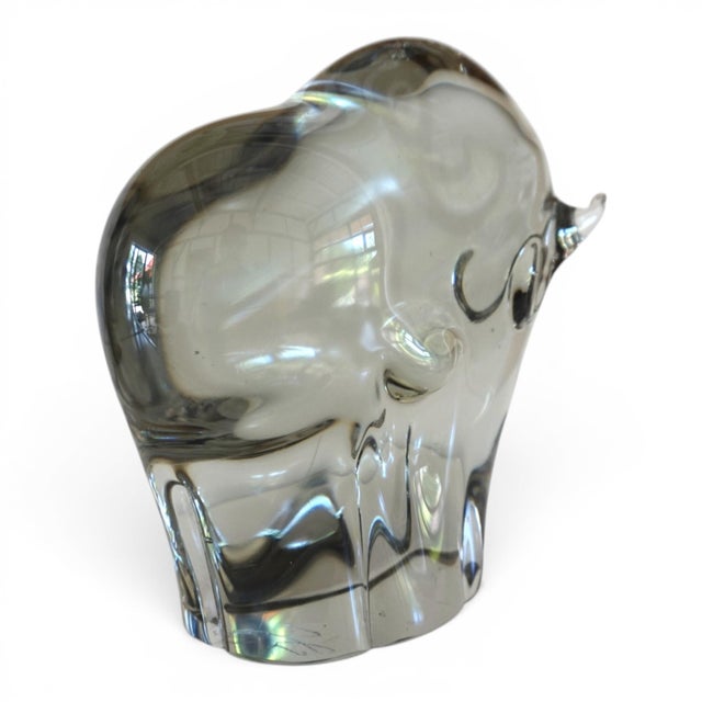 Glass Murano Glass Bull Sculpture by Livio Seguso, 1970s For Sale - Image 7 of 16