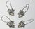 Figurative Silverplate Grapevine Motif Liquor Tags Set of 4 - Gin, Vodka, Scotch, Bourbon For Sale - Image 3 of 8