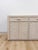 Late 20th Century Vintage Coastal Lightwash Blonde Pencil Reed Rattan Sideboard, Buffet, Credenza For Sale - Image 5 of 12