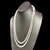 Natural Akoya Pearl Diamond Necklace 49" 18k White Gold 7 mm Certified For Sale - Image 13 of 13