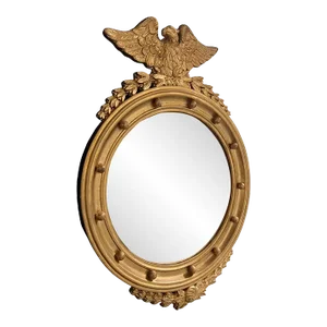Regency Style Convex Mirror