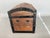 Late 19th Century Late 19th Century Child’s Humpback Small Wood Trunk For Sale - Image 5 of 12