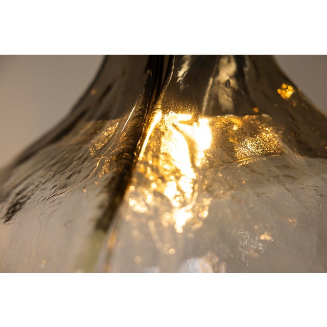 LsS184 Flower-Shaped Pendant Lamp by Carlo Nason for AV Mazzega, 1970s For Sale - Image 13 of 16