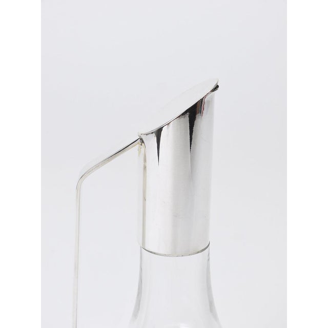 Silver & Crystal Riedel Mesa Carafe, Italy, 1980s For Sale - Image 9 of 18