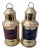 Pair of Port and Starboard Boat Lanterns For Sale
