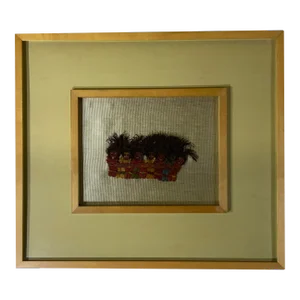 Pre Colombian Proto Nazca Peruvian Textile Fragment