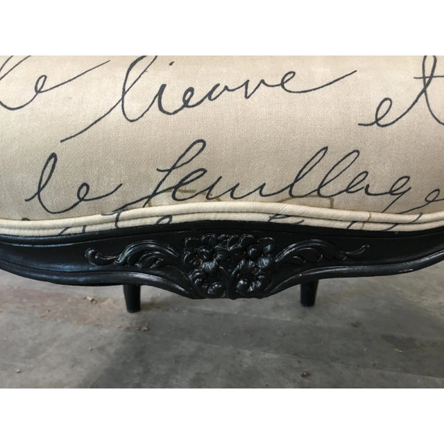 Tan 19th Century Louis XV Style Tan Upholstered Arm Chairs - a Pair For Sale - Image 8 of 11