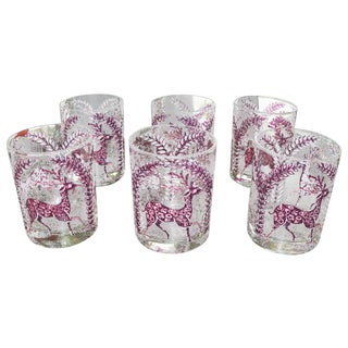 Georges Briard Mid-Century Bar Glasses - Set of 6 For Sale