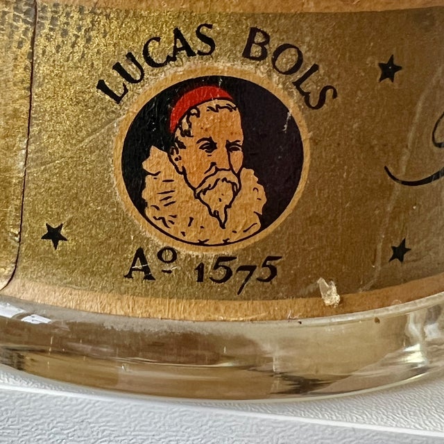 Metal Vintage Ballerina Musical Bottle from Bols, 1960s For Sale - Image 7 of 13