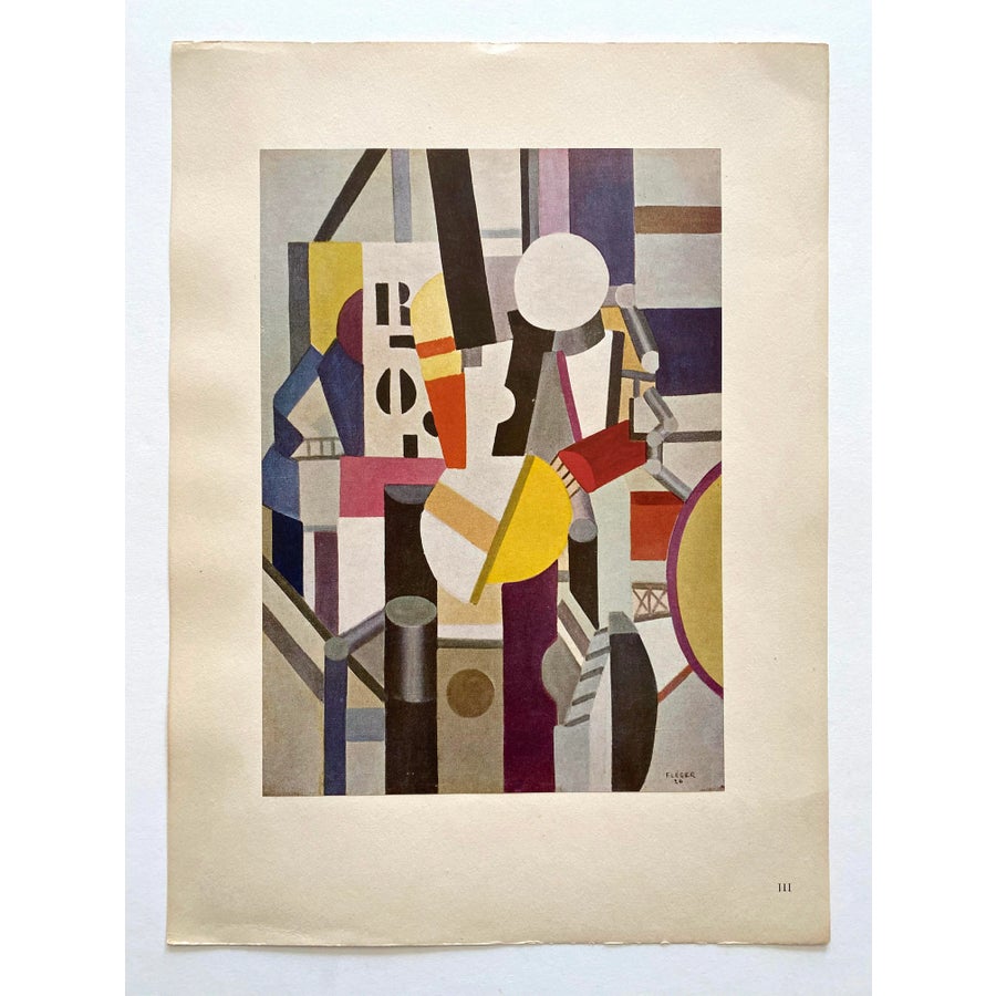 Fernard Leger Vintage 1948 Limited Edition French Fine Art