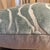 Handcrafted decorative pillow case. Sage green abstract velvet and light gray solid back linen. Invisible zipper, 20”X20”....