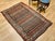 Black Vintage Malayer Area Rug, Hand-Knotted Wool, Geometric Paisley Pattern, 5x7, Brown & Red For Sale - Image 8 of 17