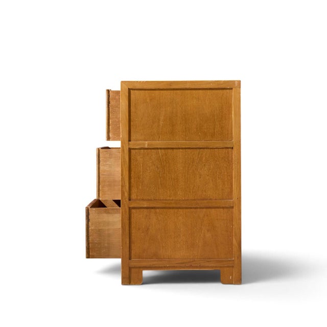Mid 20th Century Michael Taylor for Baker Mid Century 9 Drawer Mahogany Lowboy Dresser For Sale - Image 5 of 8