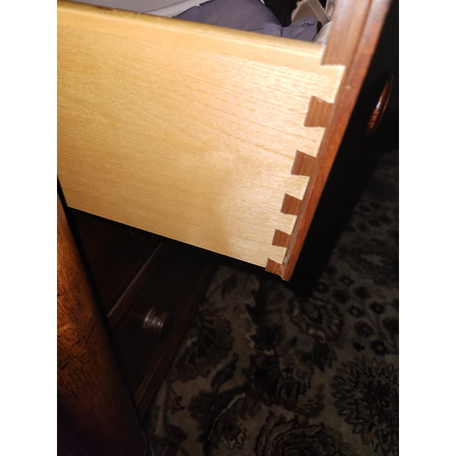 Thomasville Fredericksburg Dresser 11 Drawers Mahogany Vintage For Sale In Miami - Image 6 of 8