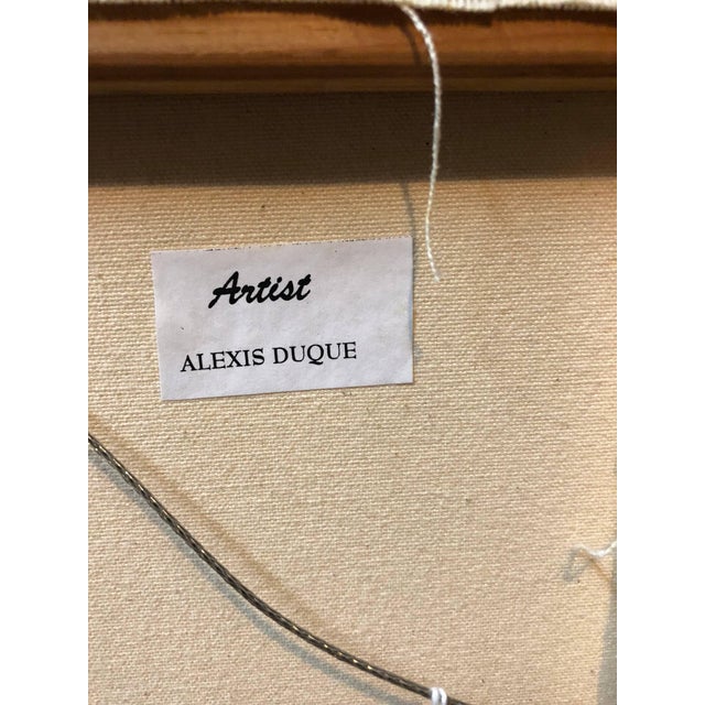 2000 - 2009 The Musician, Large Lating American Modernist Oil Paintng For Sale - Image 5 of 7