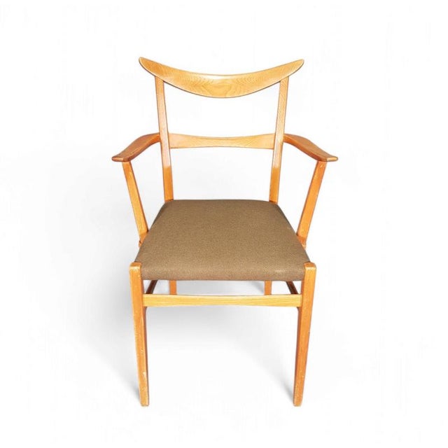 German Cow Horn Dining Armchairs from Lübke, 1950s, Set of 4 For Sale - Image 9 of 14