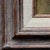 Gray Abstract Impressionistic Seascape "Shoreline Scene" by Robert Baranet = Oil on Canvas - Framed For Sale - Image 8 of 8