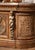 Early 19th Century French Renaissance Carved Oak Dry Bar With Tole Top For Sale In Dallas - Image 6 of 14