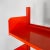 Industrial Modern Italian Orange Metal Bookcase Congresso by Lips Vago, 1970s For Sale - Image 6 of 18