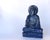 Traditional Late 20th Century Lapis Lazuli Smiling Buddha Statue Indian For Sale - Image 3 of 9