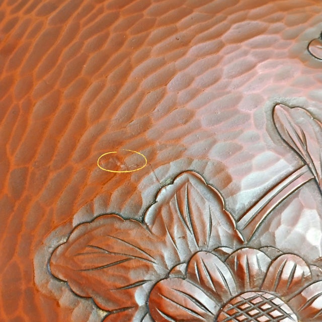 Mid 20th Century Japanese Kamakura-Bori Carved Lacquer Trays - Pair For Sale - Image 9 of 9