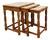 Set of Vintage Danish Oak Nesting Tables For Sale