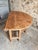 Vintage French Gateleg Table Oval Drop-Leaf Dining Table, France, 1950 For Sale - Image 13 of 18