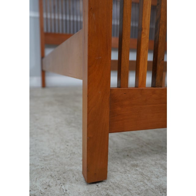 Stickley Metropolitan Collection King Size Cherry Bed Chairish