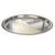 Mid-Century Modern Vintage Italian Calegaro Silverplate Round Gallery Tray, 19” For Sale - Image 3 of 5