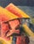 Abstract 1970s Abstract Bull Painting For Sale - Image 3 of 9