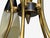1950s Mid-Century Modern German Modern, Five-Light Chandelier, Brass, Metal, Glass For Sale - Image 11 of 13