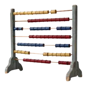 Antique Folk Art Toy Abacus
