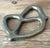 Vintage Brass Pretzel For Sale - Image 10 of 12