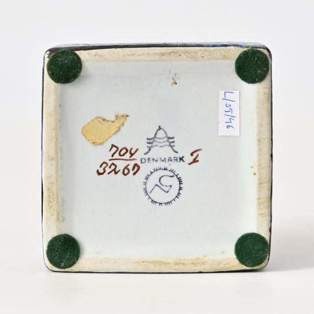 Ceramic Baca Series Ceramic Box by Nils Thorsson for Alumina Royal Copenhagen, 1970s For Sale - Image 7 of 10