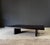 Vintage Postmodern Design Coffee Table in Dark Bamboo by Axel Vervoordt. Made in Belgium, 1980's / 90's period. Classic...