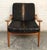 Mid-Century Modern Mid 20th Century Teak "Spade Chair" Attributed to Finn Juhl With Cowhide Cushions For Sale - Image 3 of 14