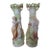 Antique Royal Dux Bohemia Art Nouveau Porcelain Nymph Vases, Pair - C. 1920s For Sale