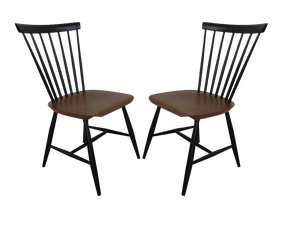 Set of Swedish Chairs Teak by S. E. Fryklund for Hagafors, 1960s