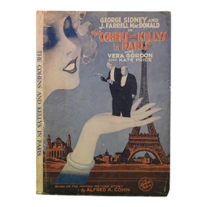 "The Cohens and Kellys in Paris" Book 1928 Sidney, George and Macdonald, J. Farrell