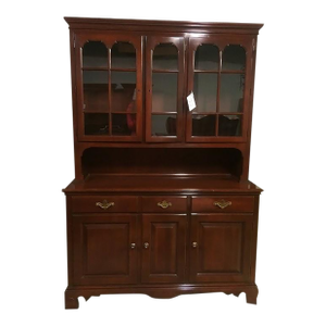 Vintage Cherry Hutch Cabinet, Statton Furniture