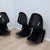 Plastic Black Panton Chairs by Verner Panton for Herman Miller / Vitra, 1960s, Set of 6 For Sale - Image 7 of 13