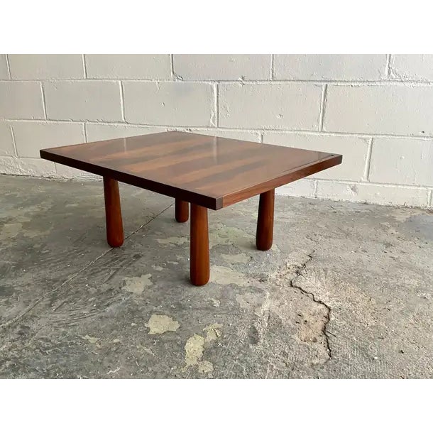 Handmade “Oikado” Low Table in Black Walnut by Montaperto Studios, 2023 For Sale - Image 9 of 12